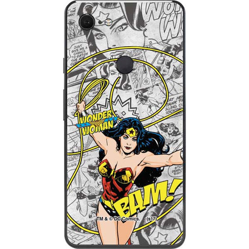 DC Comics Wonder Woman Classic Action Pose Google Pixel 3 XL Skin